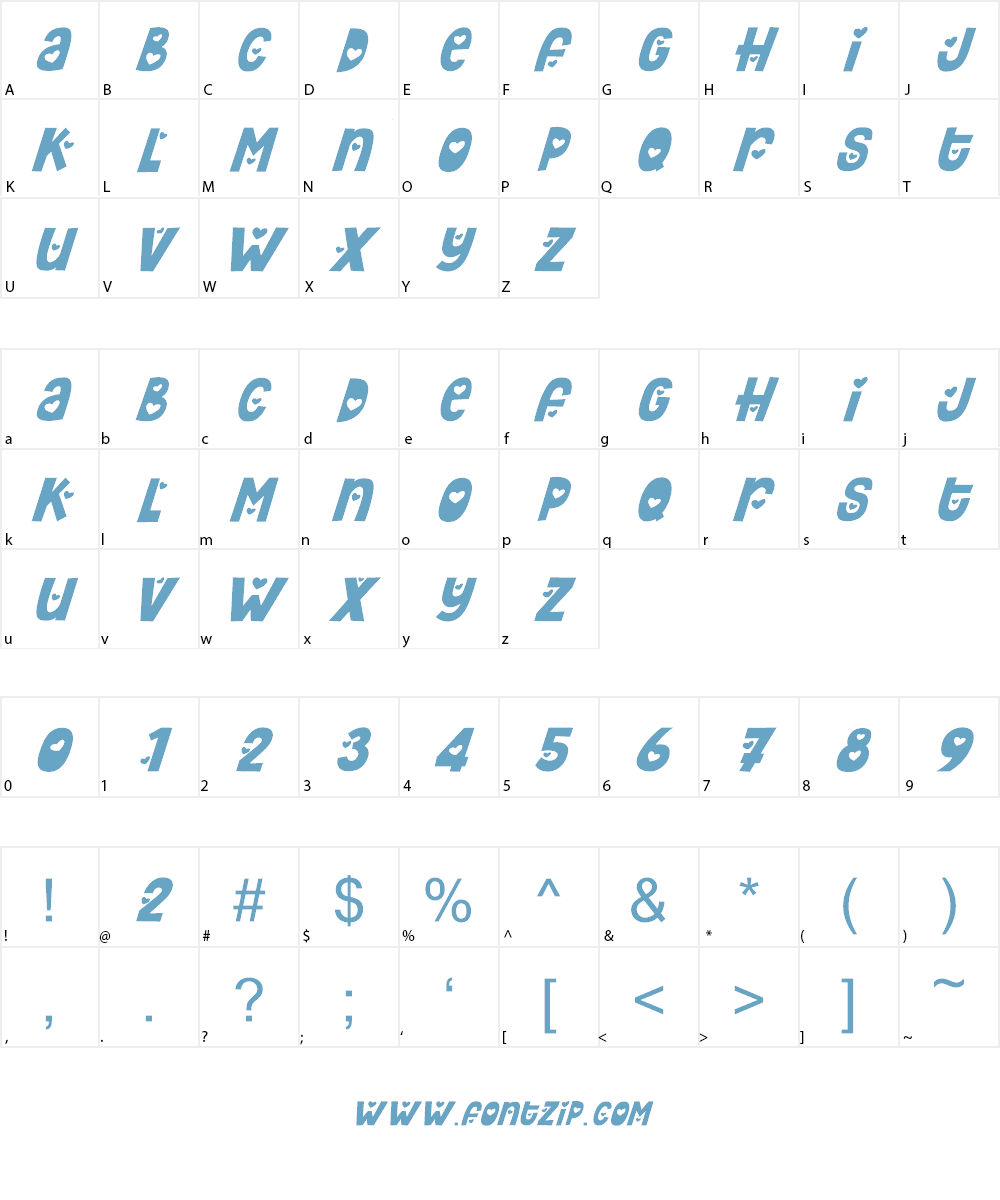 Hey Elsie Cute Font Character